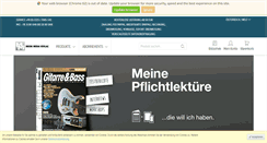 Desktop Screenshot of musik-media-shop.de