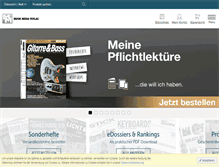 Tablet Screenshot of musik-media-shop.de